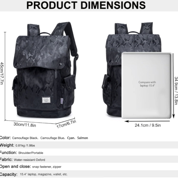 Laptop backpack - Picture 5 of 8